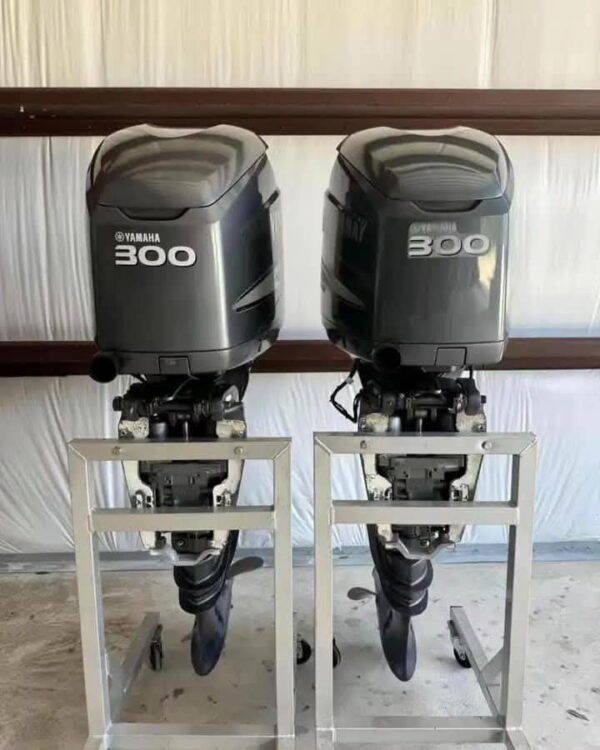 Twin Set Yamaha 300 HP HPDI Outboard Motors - Image 3