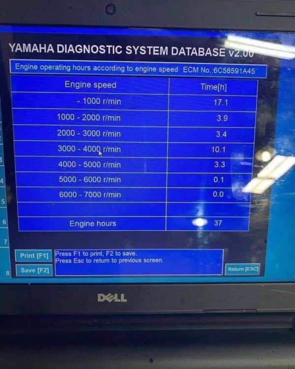 2018 Yamaha 60 HP 4-stroke outboard motor - Image 9